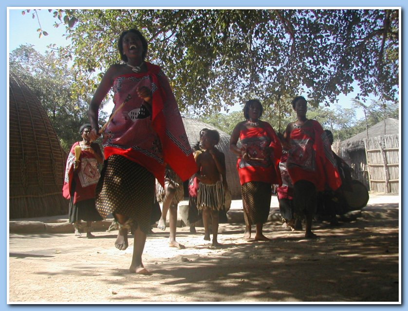 Swazi dancers 1